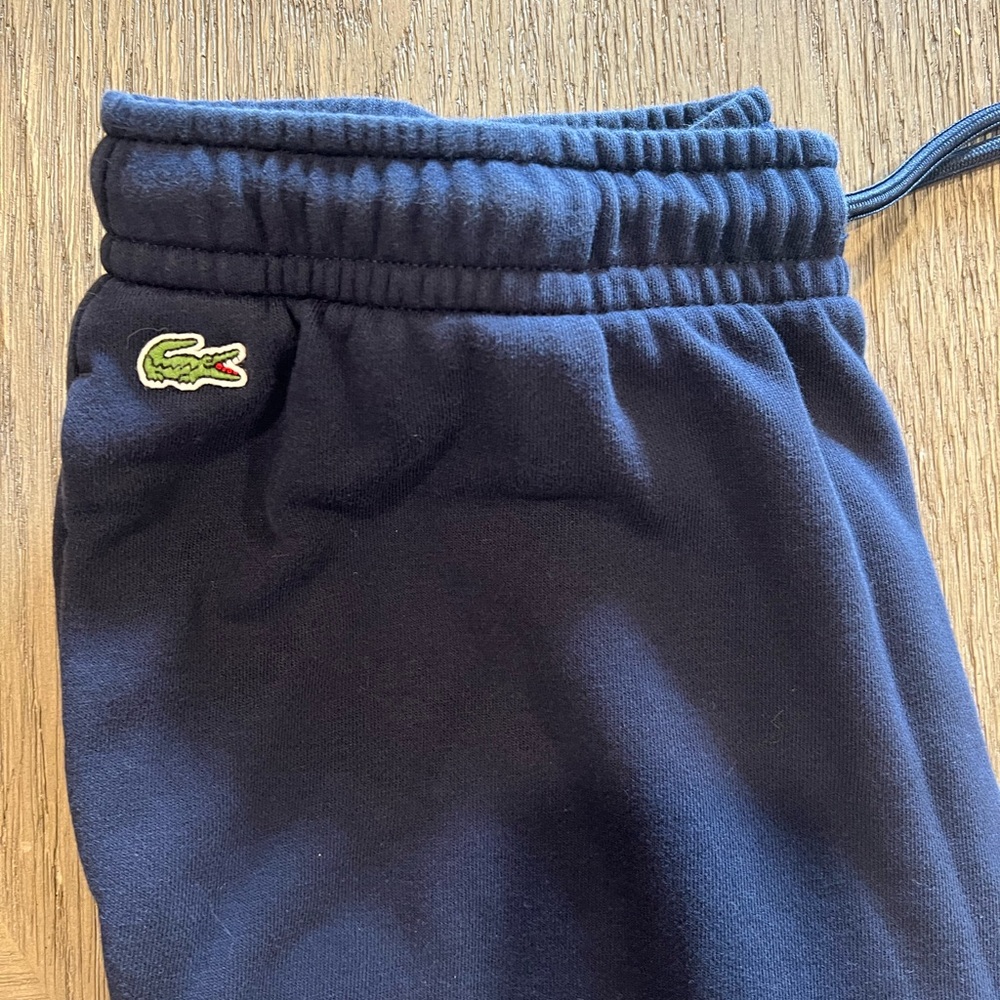 Lacoste Blue Sweatpants Athletic Comfort